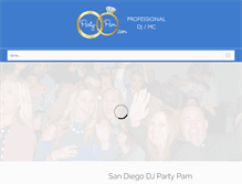 Tablet Screenshot of partypam.com